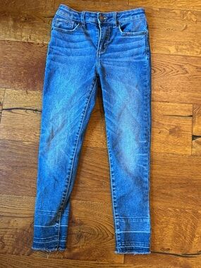 GAP Factory Jegging Ankle High Rise Jeans Girls Size 10 Skinny Stretch Denim